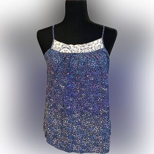 Lucky Brand Floral Print Women's Tank size M